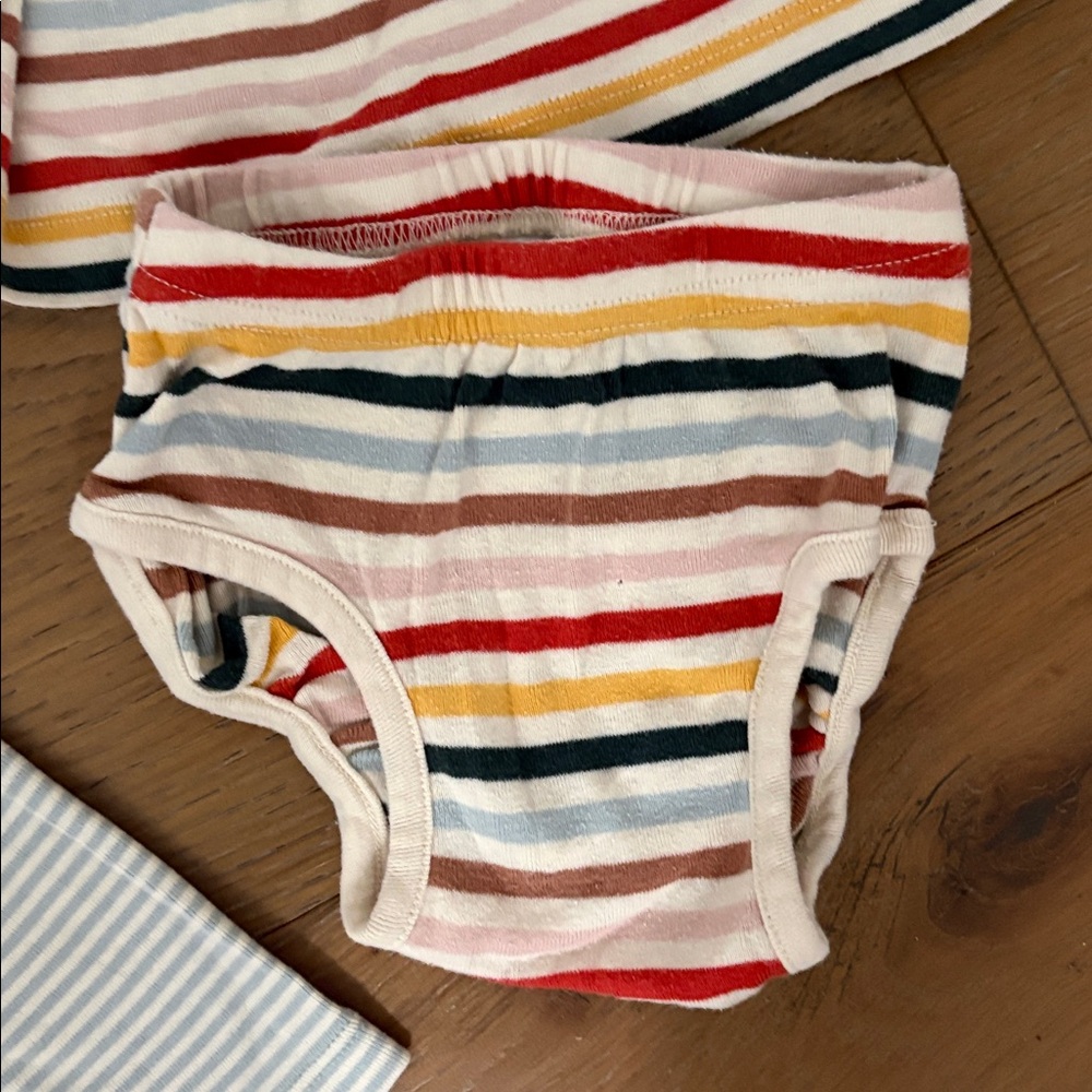 Hanna Andersson Colorful Striped Baby Outfit Set - Picture 6 of 6